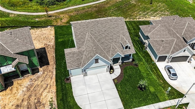 1518 NW 106th Ter, Kansas City, MO 64155 - aerial view of property and surrounding area