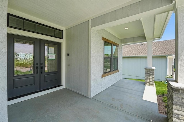 1518 NW 106th Ter, Kansas City, MO 64155 - view of exterior entry with french doors