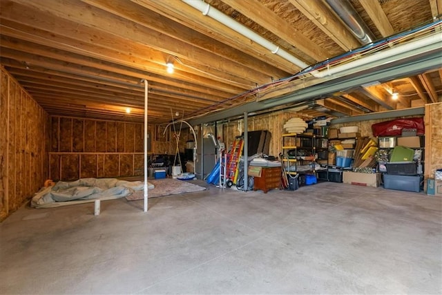 9010 N Denver Ave, Kansas City, MO 64156 - view of unfinished basement