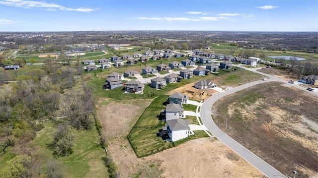 9010 N Denver Ave, Kansas City, MO 64156 - bird's eye view with a residential view