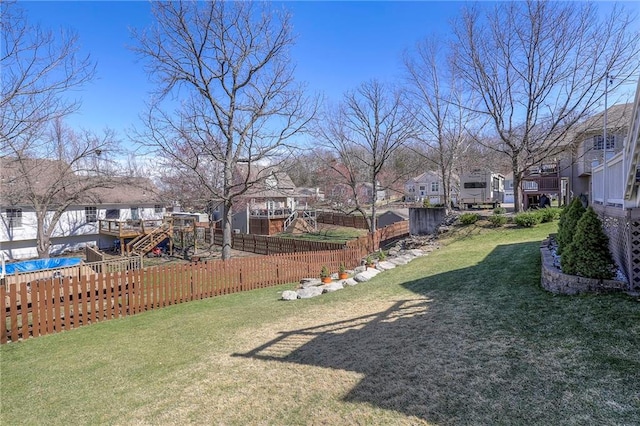 21212 E 52nd Street Ct, Blue Springs, MO 64015 - view of yard with fence and a residential view