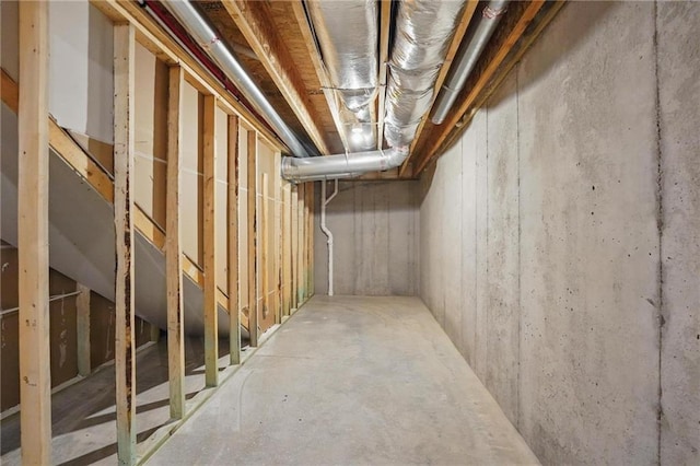 1605 Maci St, Belton, MO 64012 - view of unfinished below grade area