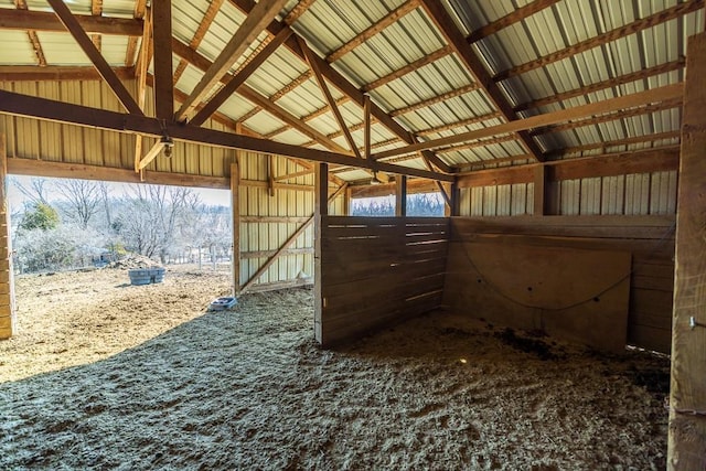 view of stable