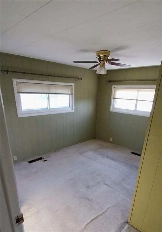 20824 NE 172nd St, Holt, MO 64048 - spare room with visible vents and a ceiling fan