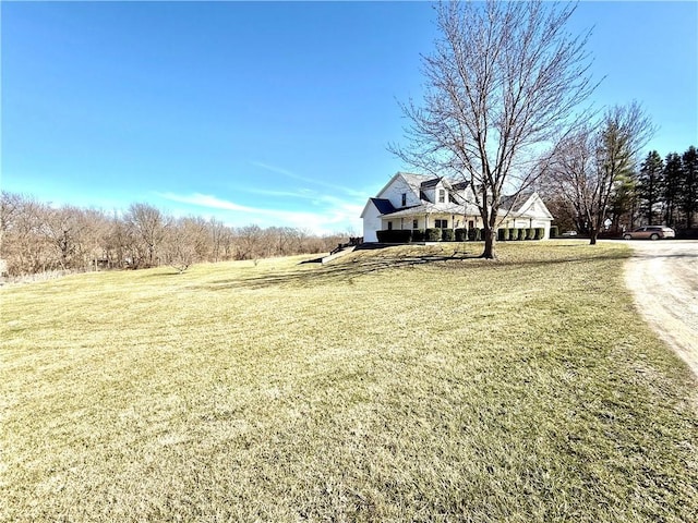 view of yard