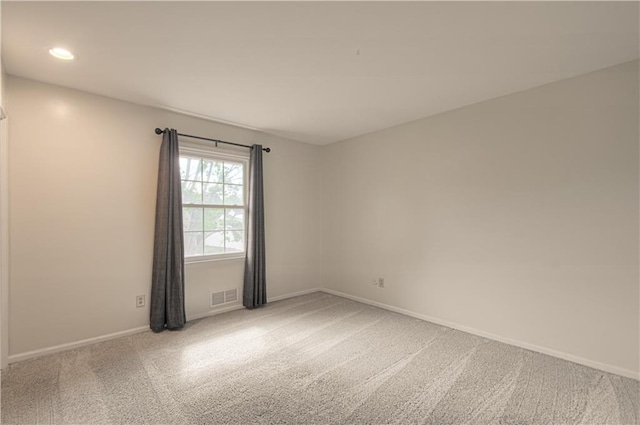 11643 Glen Arbor Ter, Kansas City, MO 64114 - empty room featuring carpet, baseboards, and recessed lighting