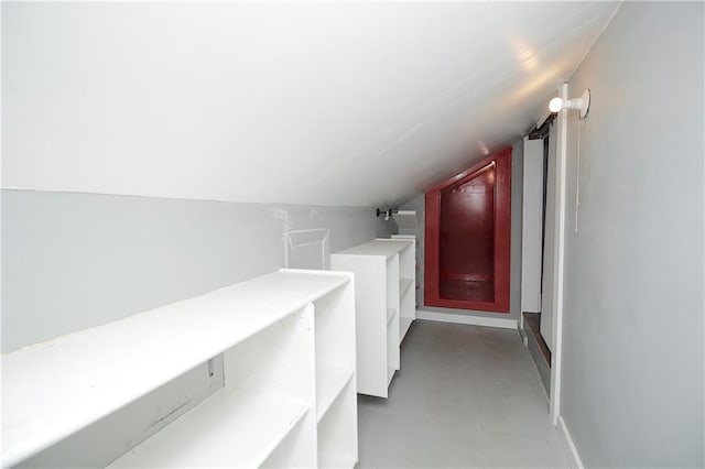 view of clothes washing area