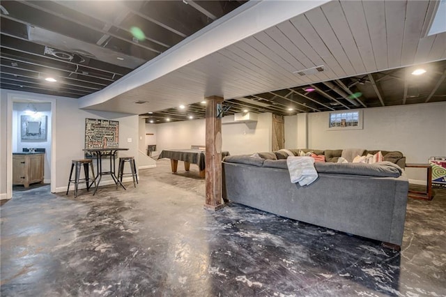 10318 Sagamore Rd, Leawood, KS 66206 - view of finished basement