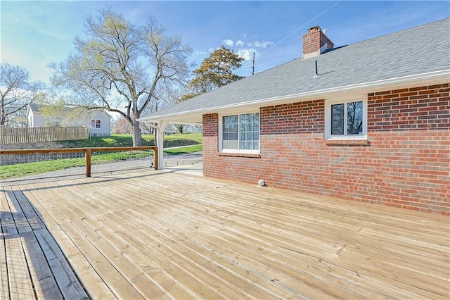 3402 Messanie St, Saint Joseph, MO 64501 - wooden terrace with fence