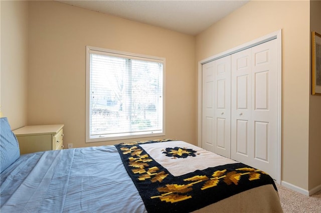 3015 SW 9th Ter, Lees Summit, MO 64081 - carpeted bedroom with a closet and baseboards