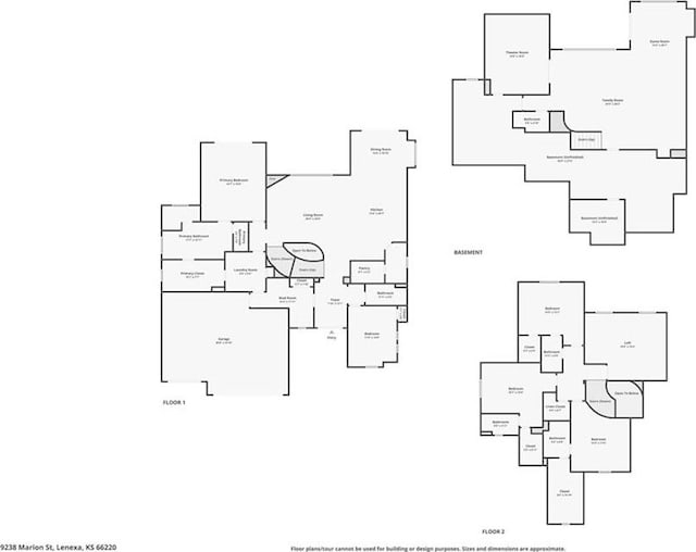 9238 Marion St, Lenexa, KS 66220 - home floor plan