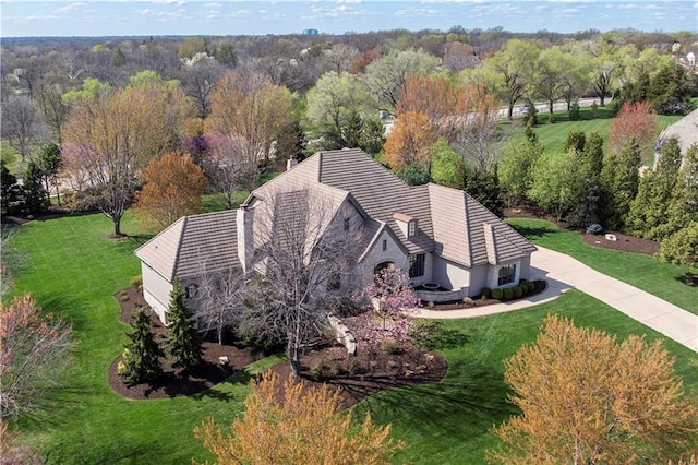 10408 Howe Ln, Leawood, KS 66206 - birds eye view of property