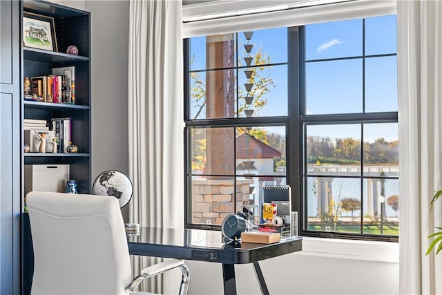 view of office space