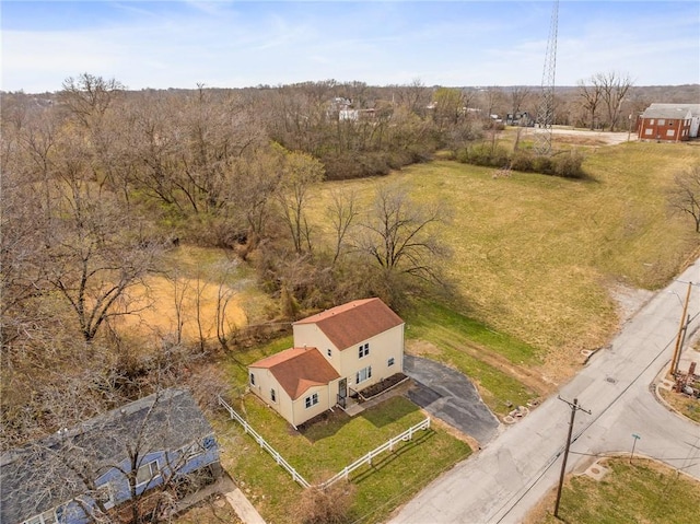 4001 E 55th St, Kansas City, MO 64130 - birds eye view of property