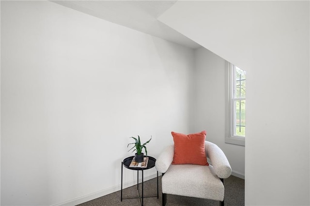 4001 E 55th St, Kansas City, MO 64130 - living area with carpet floors, a wealth of natural light, and baseboards
