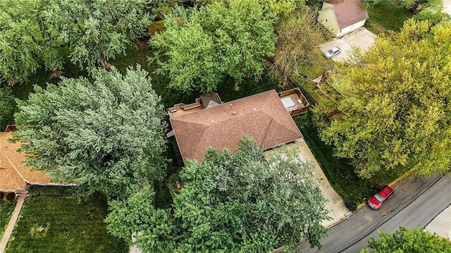 aerial view