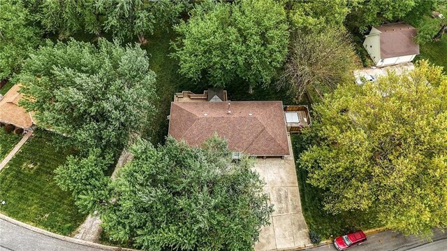 aerial view