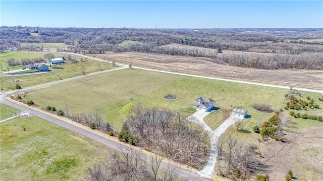 4373 Hackberry Ln, Bates City, MO 64011 - aerial view of sparsely populated area