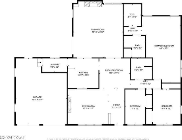 104 W Highland Ave, Nevada, MO 64772 - plan