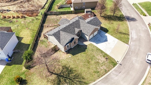 aerial view