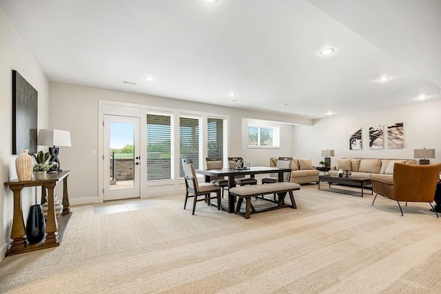 13021 W 174th Pl, Overland Park, KS 66221 - dining room featuring recessed lighting and baseboards