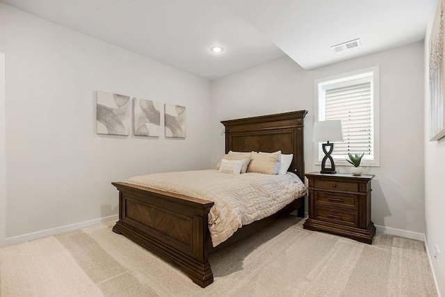 13021 W 174th Pl, Overland Park, KS 66221 - bedroom featuring baseboards, light colored carpet, and recessed lighting