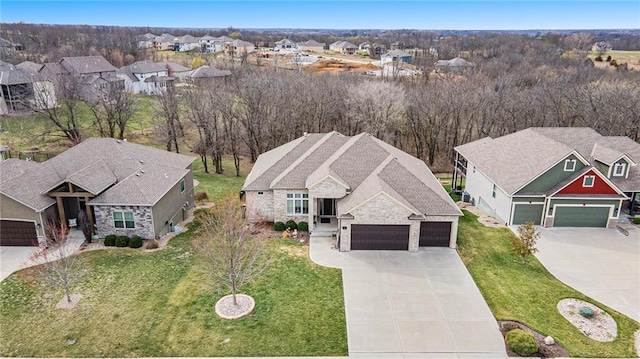 505 Rockbridge Ct, Smithville, MO 64089 - bird's eye view with a residential view