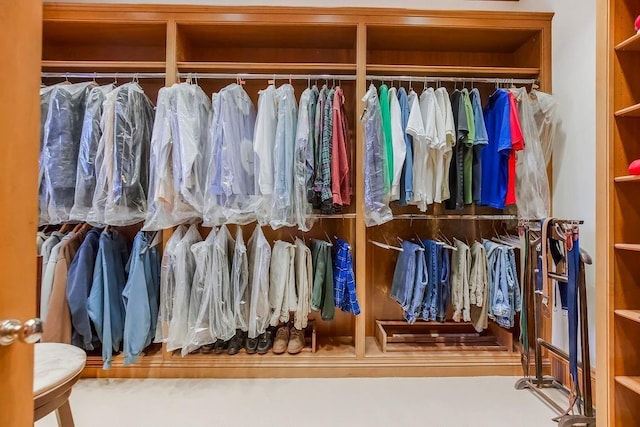 17960 S Bond St, Bucyrus, KS 66013 - view of closet