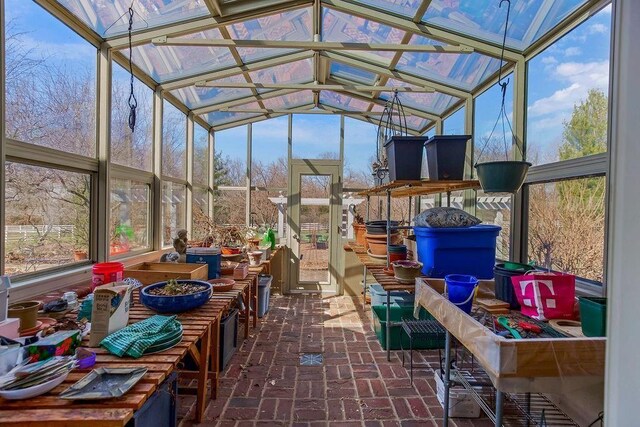 17960 S Bond St, Bucyrus, KS 66013 - sunroom with plenty of natural light
