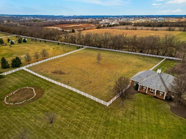 17960 S Bond St, Bucyrus, KS 66013 - aerial view of sparsely populated area