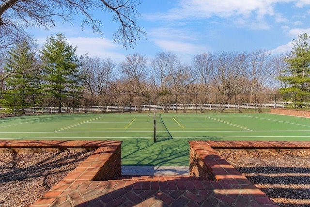 17960 S Bond St, Bucyrus, KS 66013 - view of tennis court with community basketball court