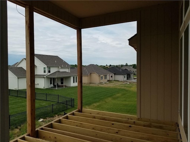 4275 Lake Shore Ct, Basehor, KS 66007 - entryway featuring a residential view and stairs