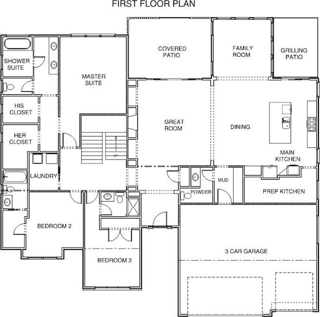 17041 Earnshaw St, Overland Park, KS 66221 - view of property floor plan