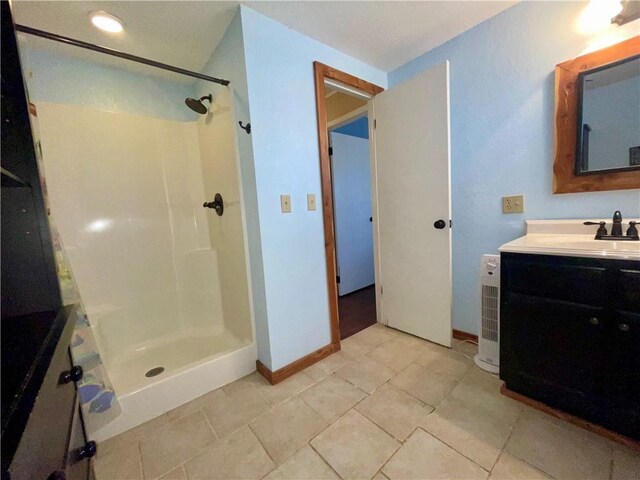 29243 Serene Ave, Warsaw, MO 65355 - full bathroom with vanity and a walk in shower
