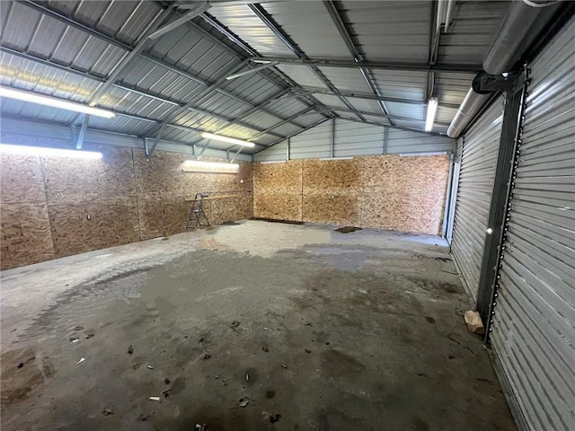 236 N Liberty St, Troy, KS 66087 - garage featuring metal wall