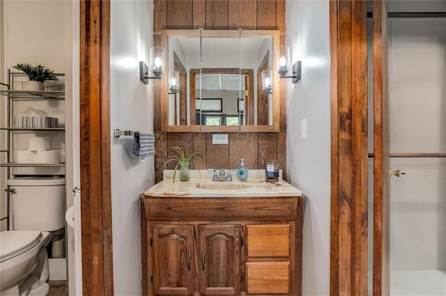 134 Timber Valley Dr, Linn Valley, KS 66040 - bathroom with toilet and vanity