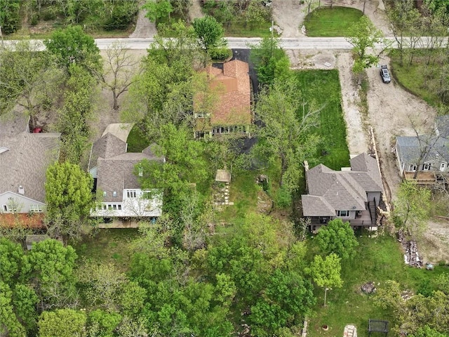 134 Timber Valley Dr, Linn Valley, KS 66040 - bird's eye view featuring a residential view