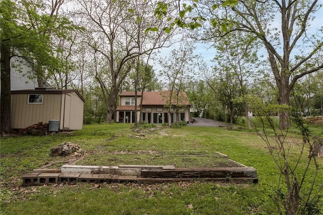 134 Timber Valley Dr, Linn Valley, KS 66040 - view of yard featuring an outdoor structure