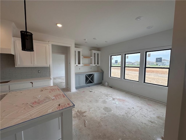 view of unfurnished living room