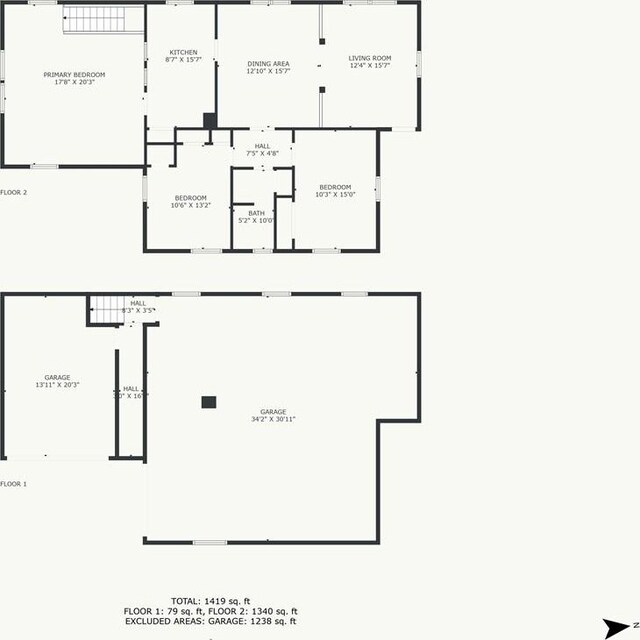 208 E 5th St, Carrollton, MO 64633 - view of layout