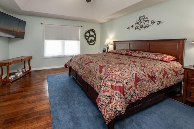 6620 NW 136th St, Kansas City, MO 64164 - bedroom with wood finished floors and baseboards