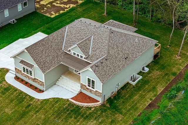 aerial view
