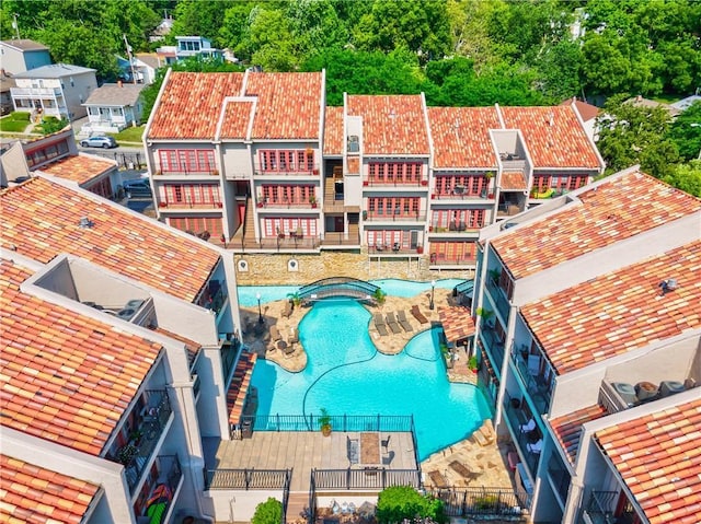 bird's eye view
