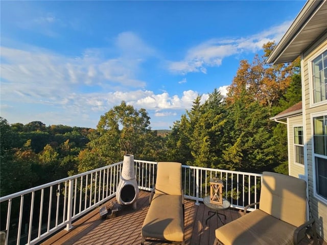 528 W End Cir, Osage Beach, MO 65065 - view of wooden terrace