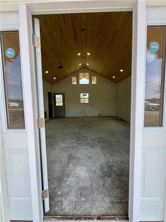 view of stable