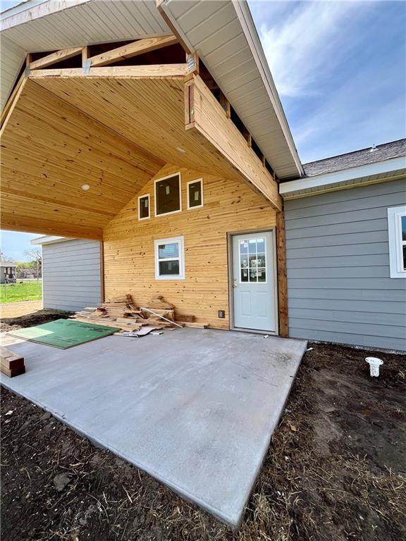 exterior space with a patio area