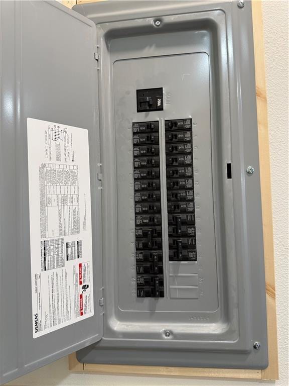 906 Park St, Cherryvale, KS 67335 - utility room with electric panel
