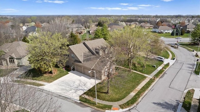 9708 Walnut Woods Dr, Kansas City, MO 64139 - bird's eye view featuring a residential view