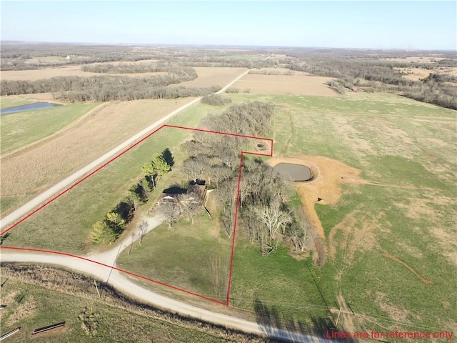 2101A Dove Rd, Longton, KS 67352 - bird's eye view with a rural view
