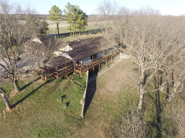 2101A Dove Rd, Longton, KS 67352 - drone / aerial view